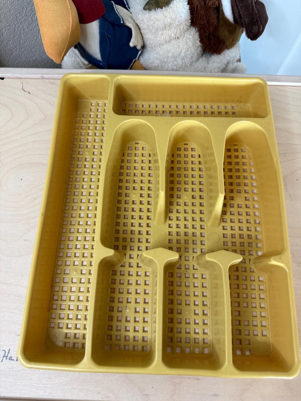 Vintage Plastic Flatware Drawer Organizer